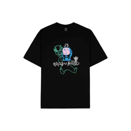 Brain Dead FW24 Черная Унисекс Футболка