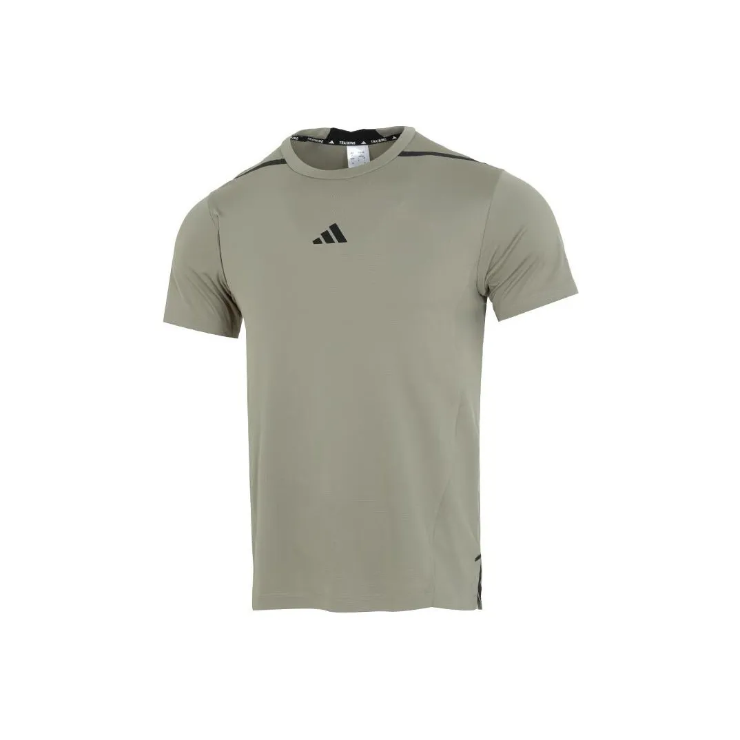 Adidas SS24 T Рубашка Мужская Pebble Серебристо-Серый