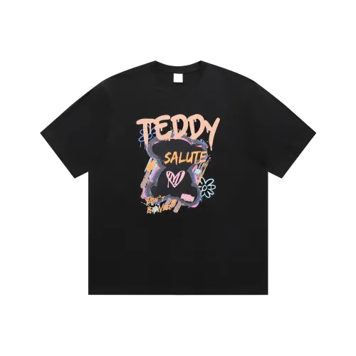 Teddy Bear Collection Contrast Graffiti Series Унисекс Футболки
