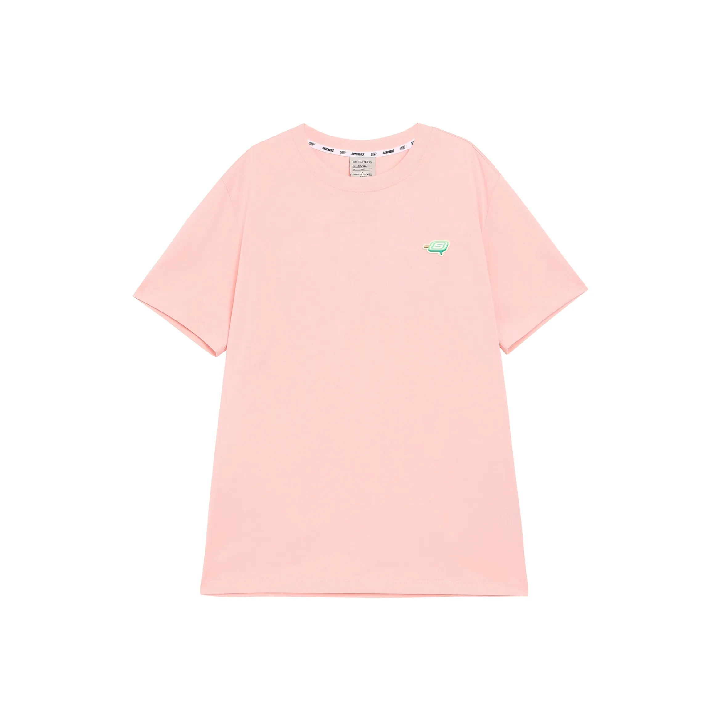 Skechers Ice Cream Series T-Shirt Унисекс Песочно-розовый