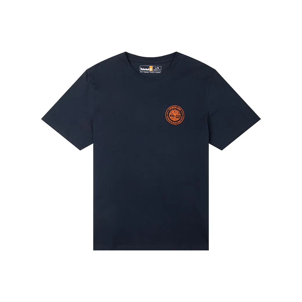 Timberland T-Shirt Мужской Темно-Синий