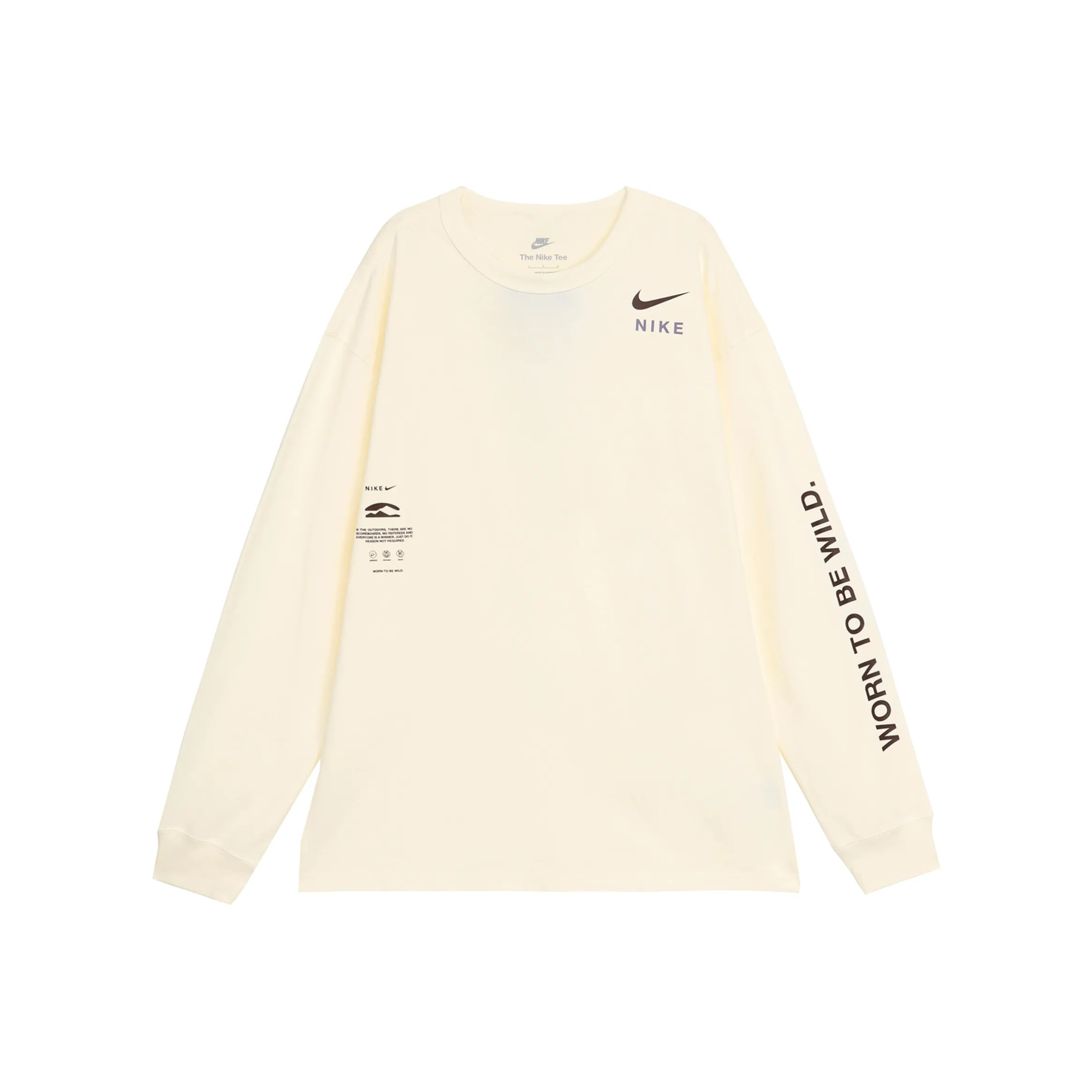 Nike Парусный Белый Мужская Футболка