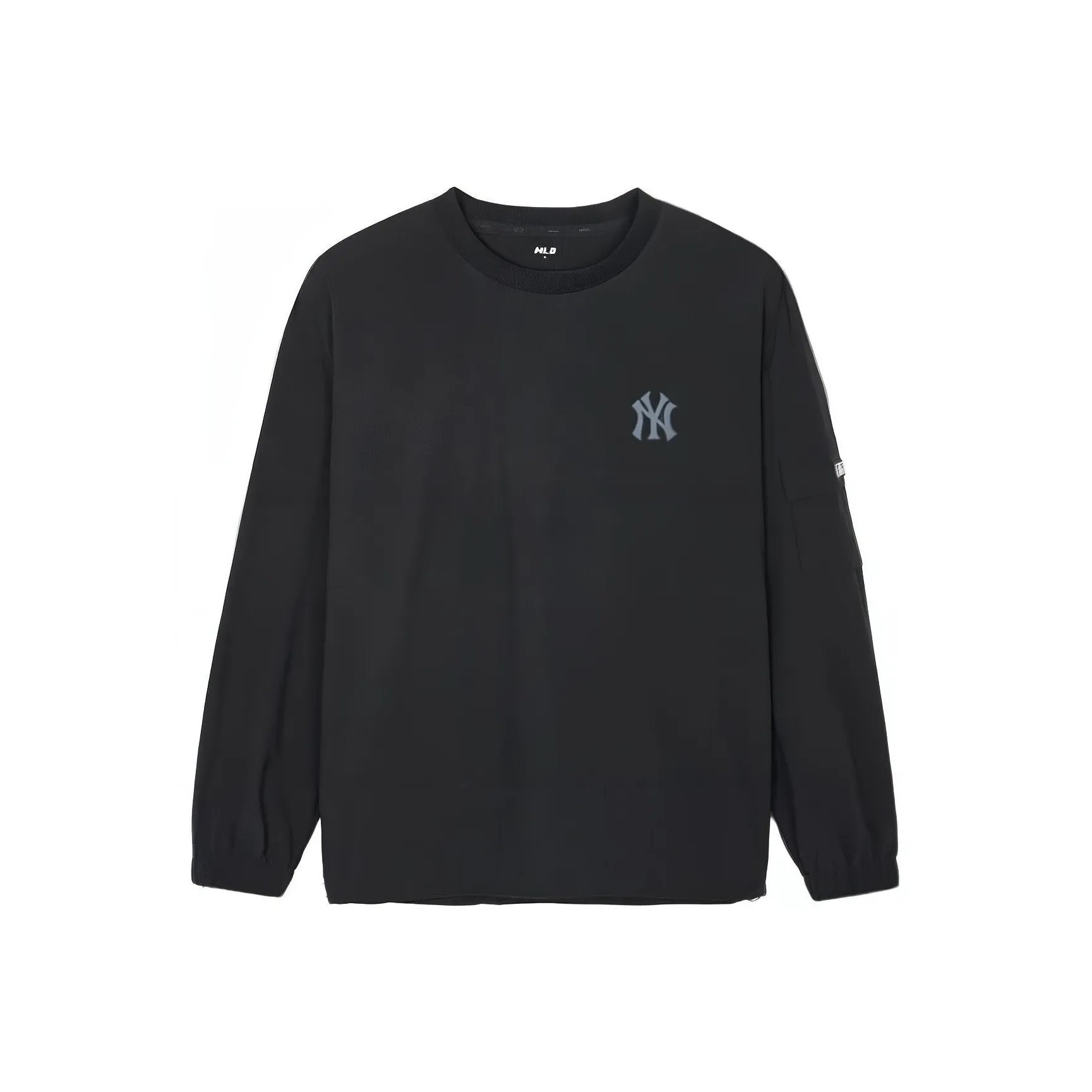 Mlb Base Logo Нью-Йорк Янкис Черная Мужская T-Рубашка