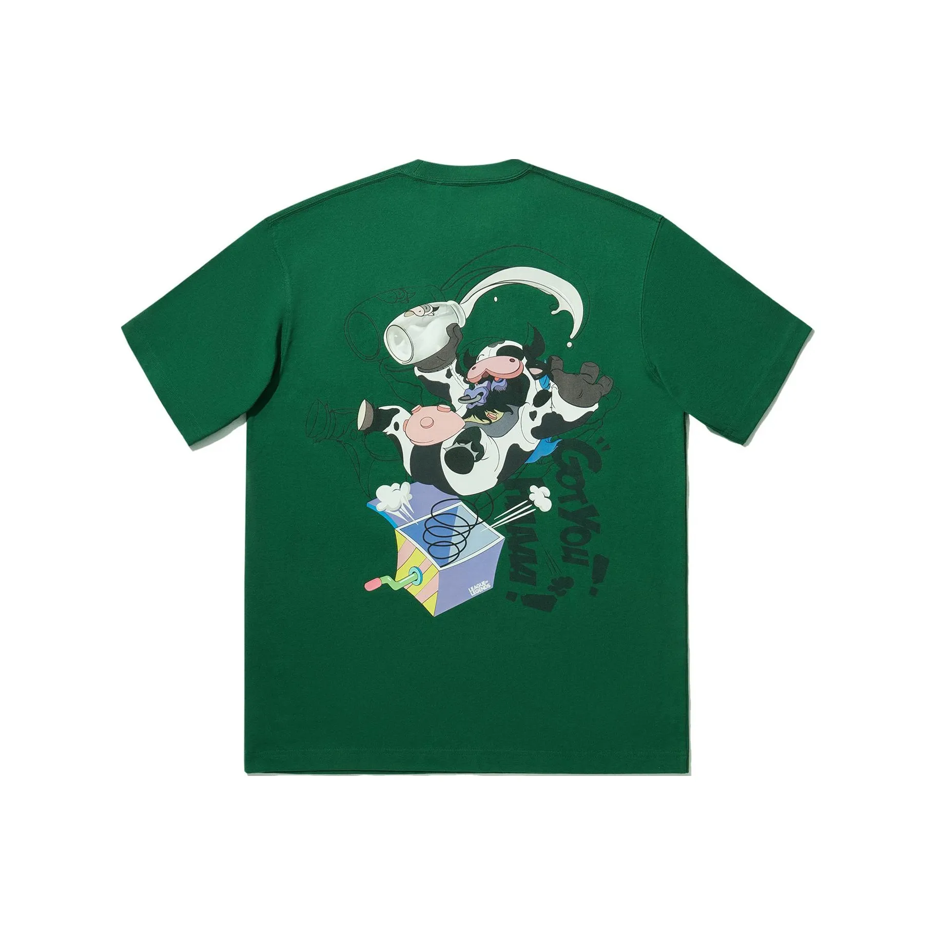 LiNing x LEAGUE OF LEGENDS T Shirt Unisex Eden Green