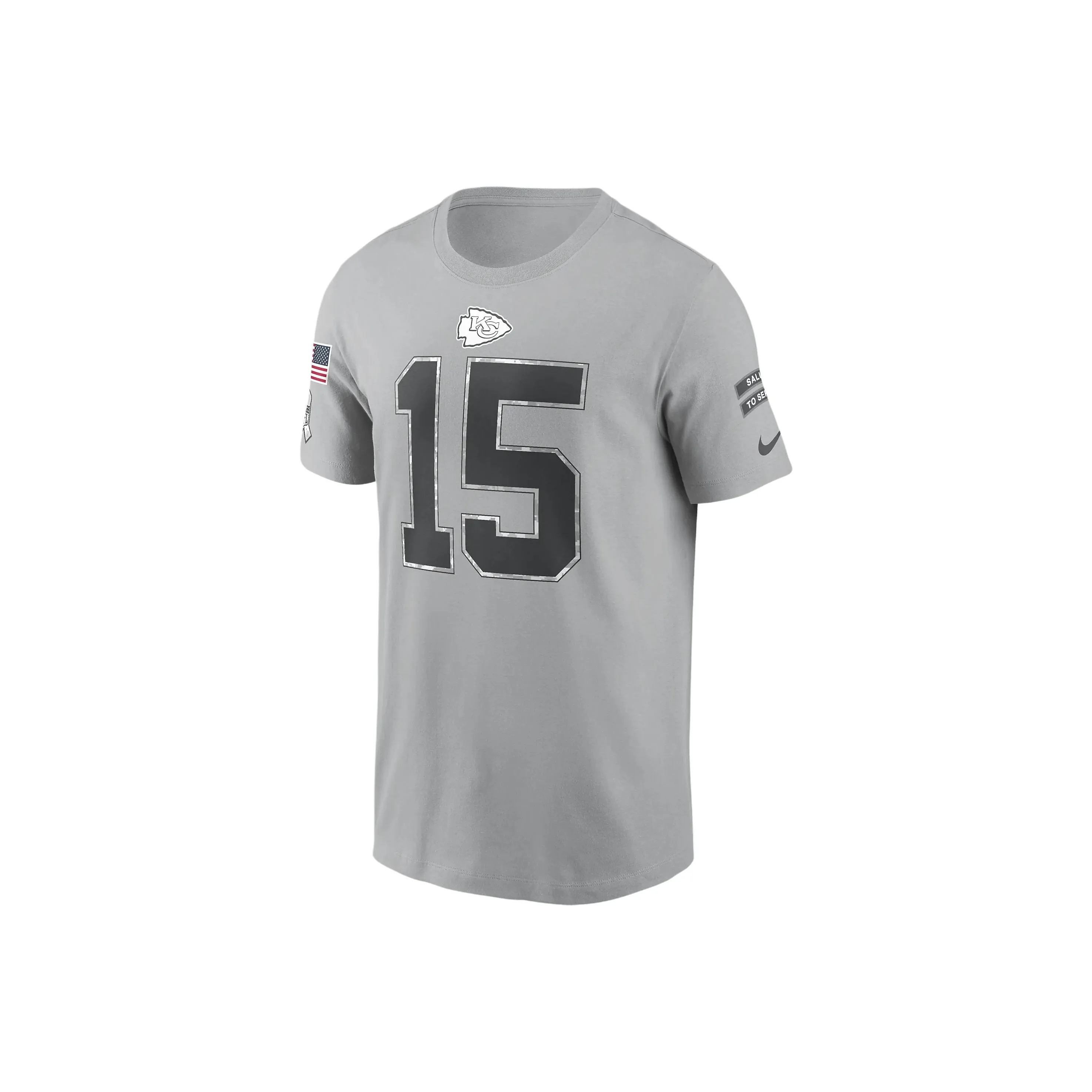 Nike Patrick Mahomes Kansas City Chiefs Salute To Service Men's Nike Nfl T-Shirt