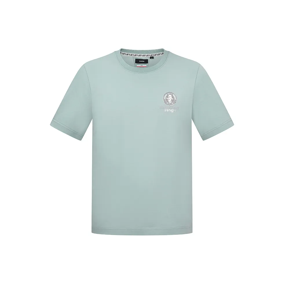 RARE Короткий рукав T-рубашки Мужской Зеленый