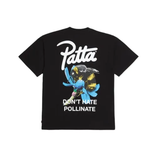 PATTA Черная Мужская Рубашка