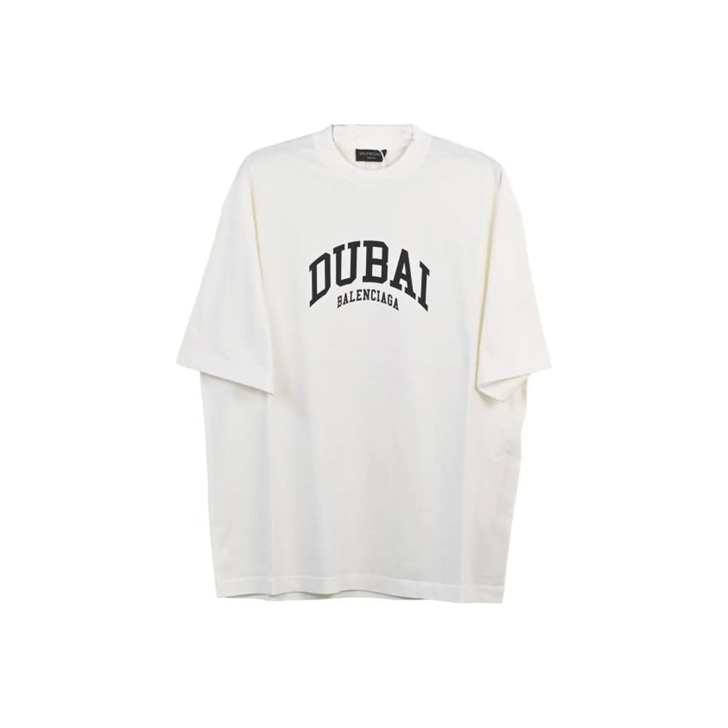 Balenciaga T Shirt Loose Fit Style Men's White