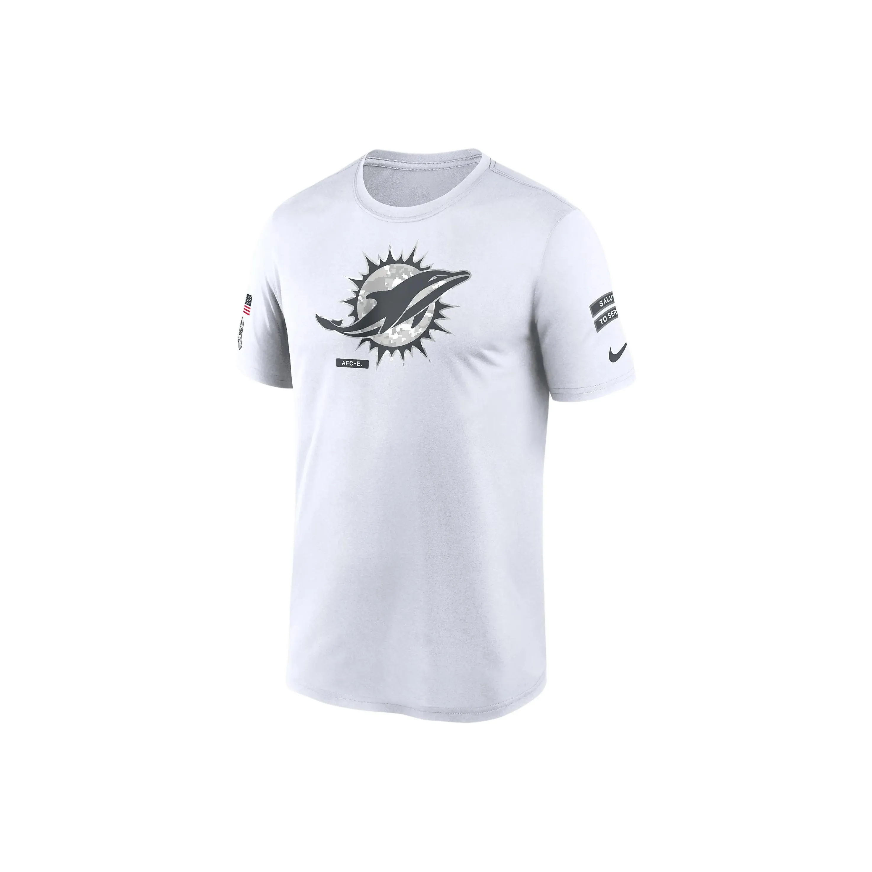 Nike Miami Dolphins Salute To Service Primary Edge Legend Men's Nike Dri-FIT Nfl T-Shirt