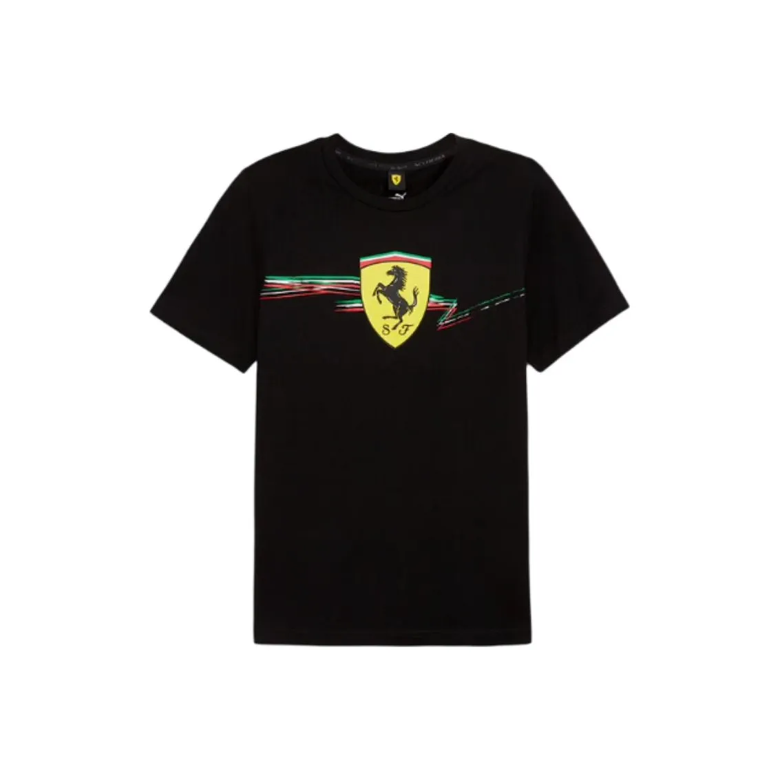 PUMA Ferrari Racing Series T-Shirt Мужской Черный