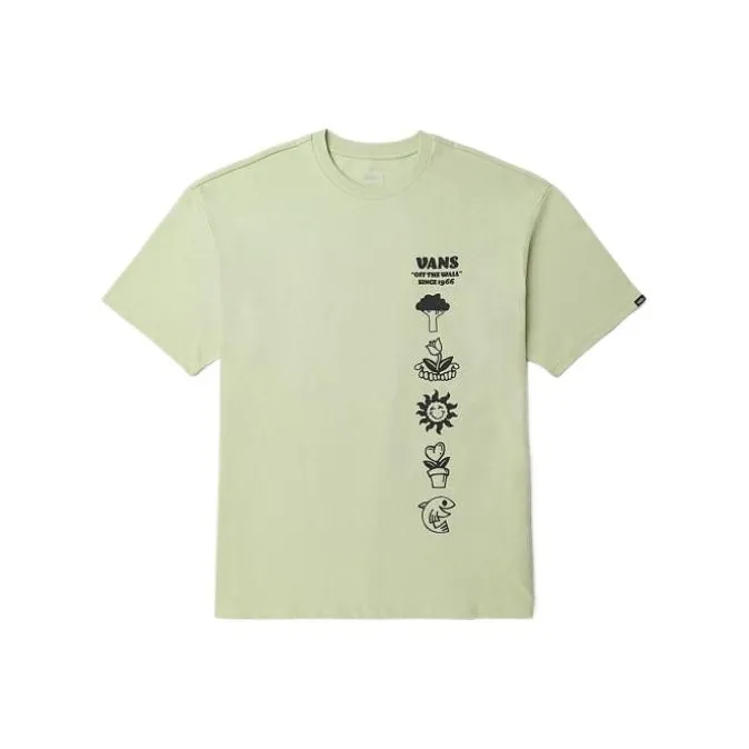 Vans TEE SS T Shirt Unisex Light Green