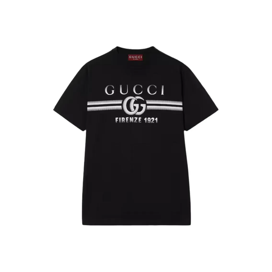 GUCCI Cotton Jersey GUCCI Print T Shirt
