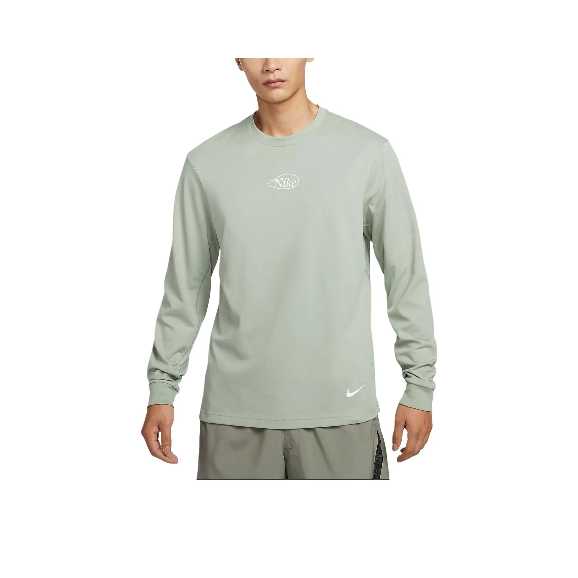 Nike PRIMARY DRI-FIT T-Shirts Men Light Green
