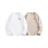 화이트 (Simple 크리에이티브 가슴 로고) + 애프리콧 (Simple 크리에이티브 가슴 로고)