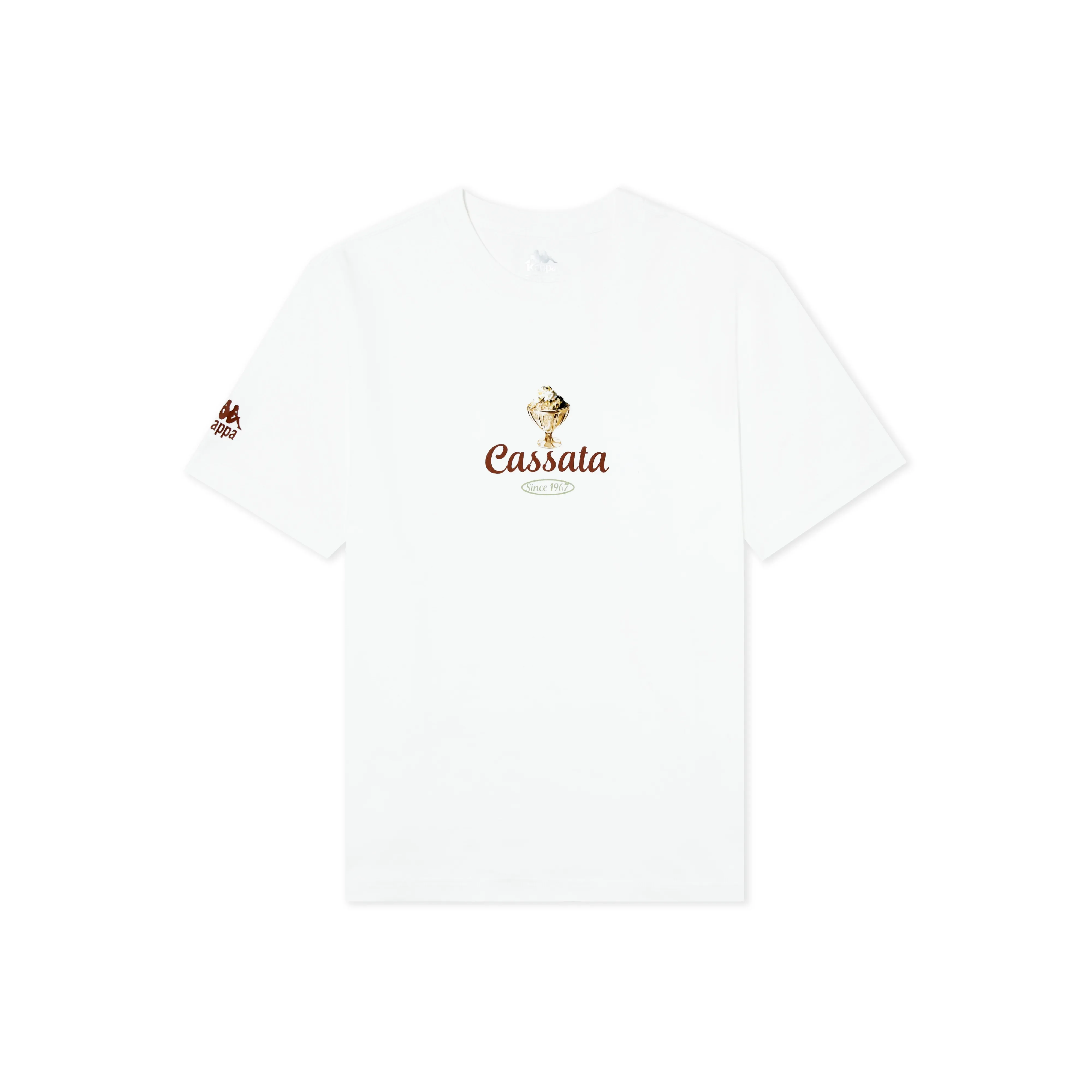Kappa T-Shirt Men's Korean White