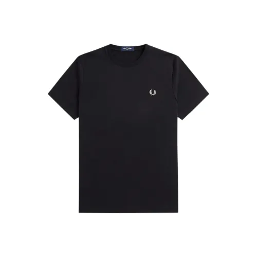 FRED PERRY Черная Мужская Рубашка T
