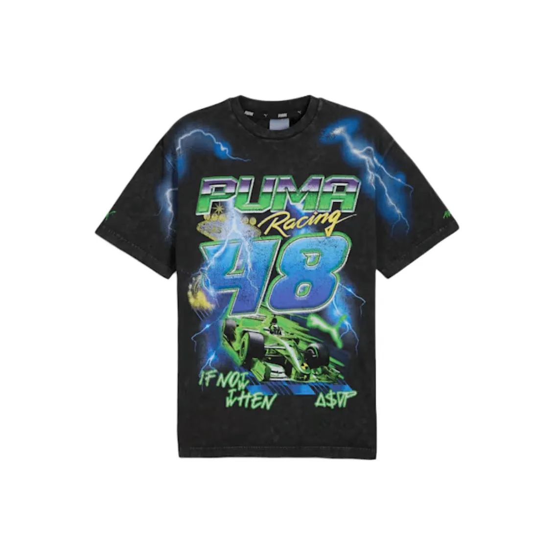 Puma x A$AP ROCKY совместная модель FW24 T-Shirt Мужской Черный