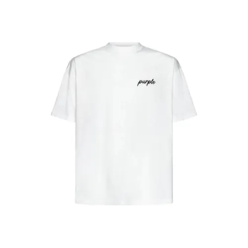 Purple Brand Белая Мужская Рубашка