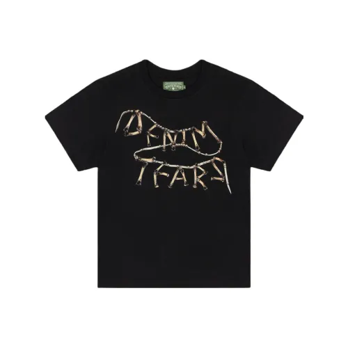 Denim Tears Черная унисекс футболка