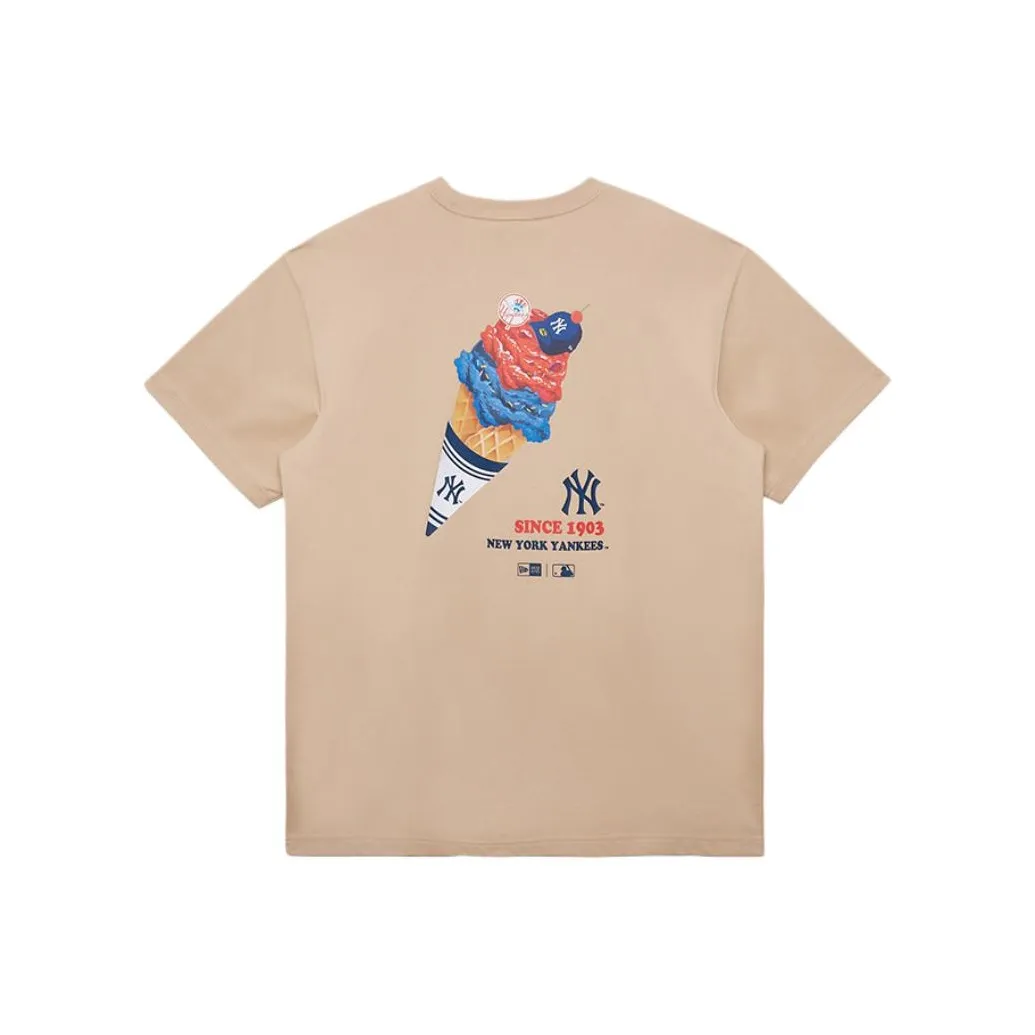 New Era x MLB Base Logo T-Shirt Унисекс Хаки