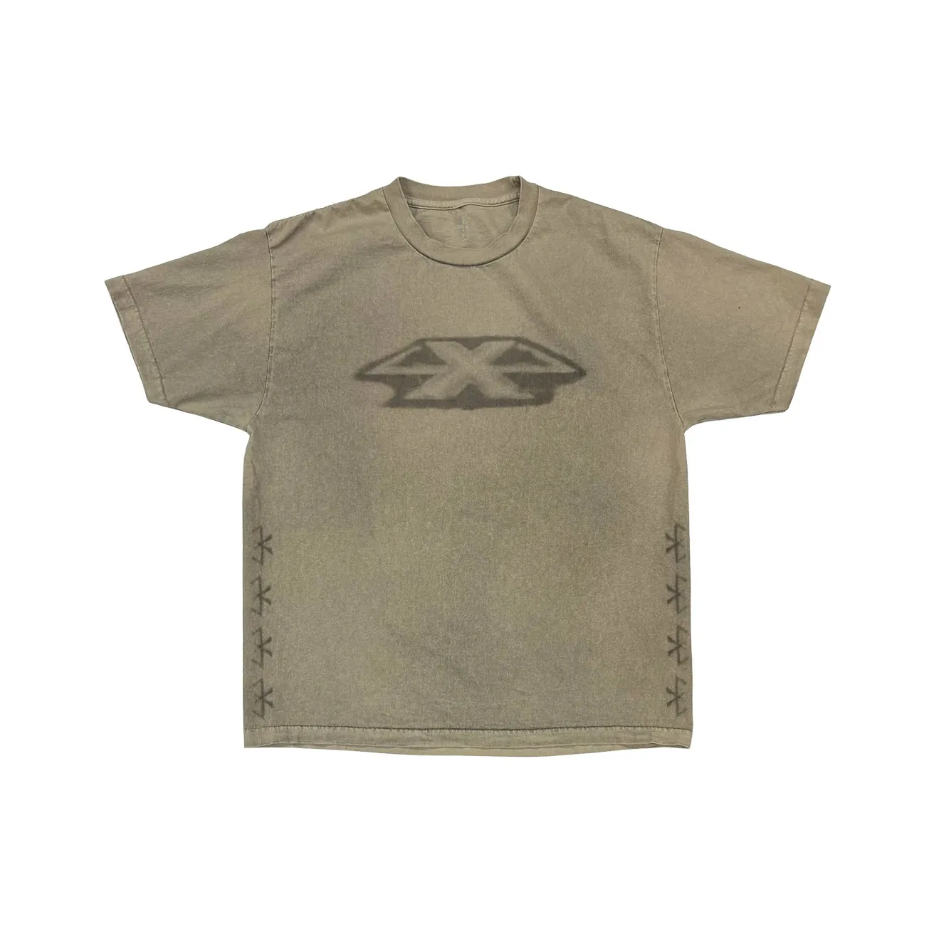 Travis Scott SS25 T Shirt Unisex Army Green