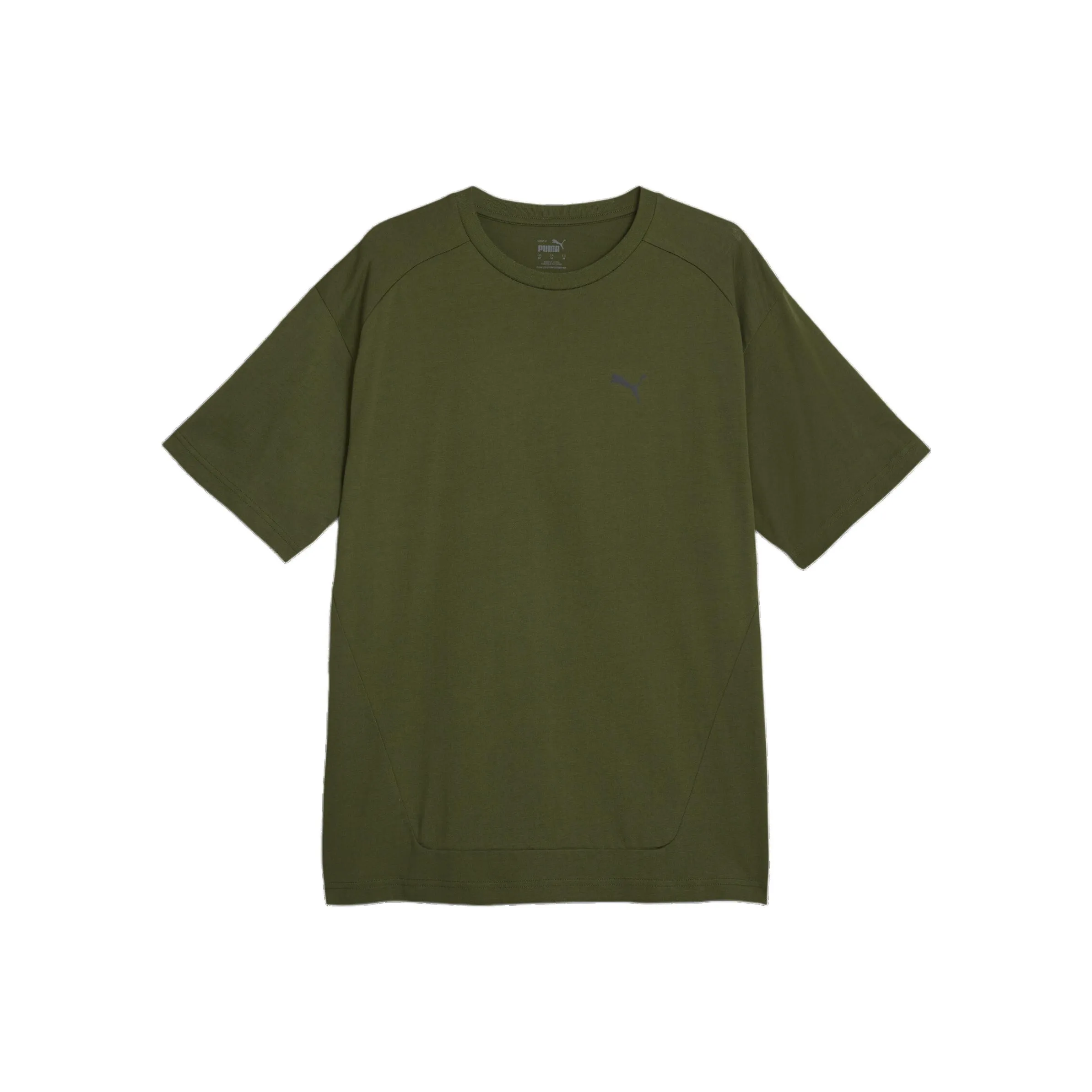 PUMA RAD CAL T Рубашка Мужская Армейский Зеленый