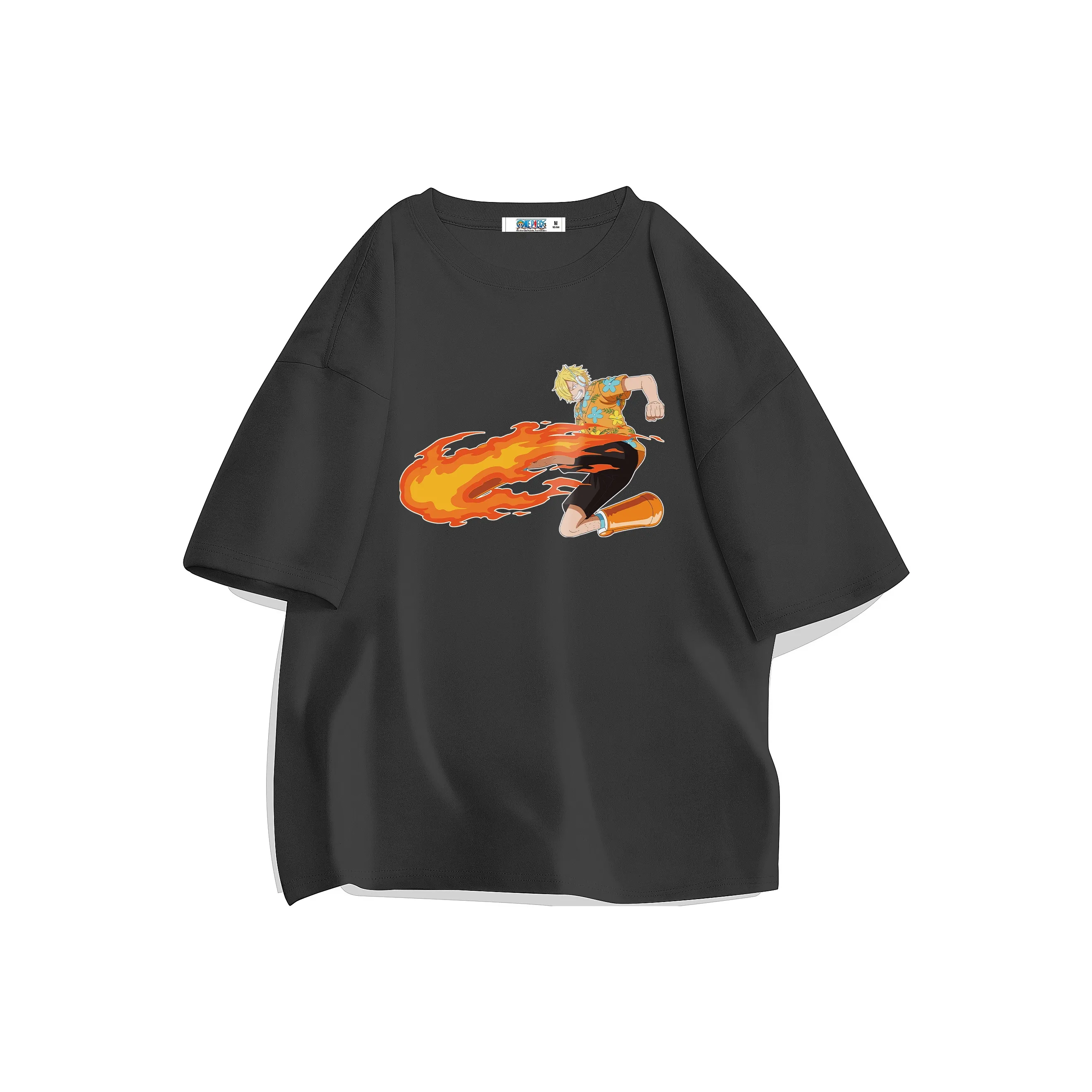 ONE PIECE Students' Короткий рукав T-рубашки Мужской Однотонный Базовый