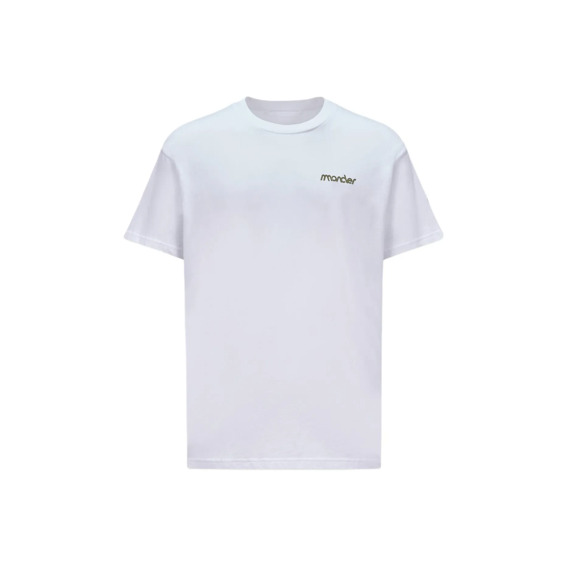 MONCLER Белая Мужская T-рубашка