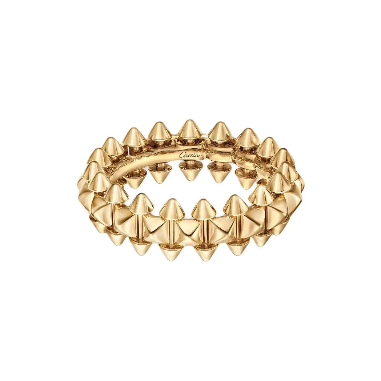 CARTIER 18K Gold Rings Unisex Gold