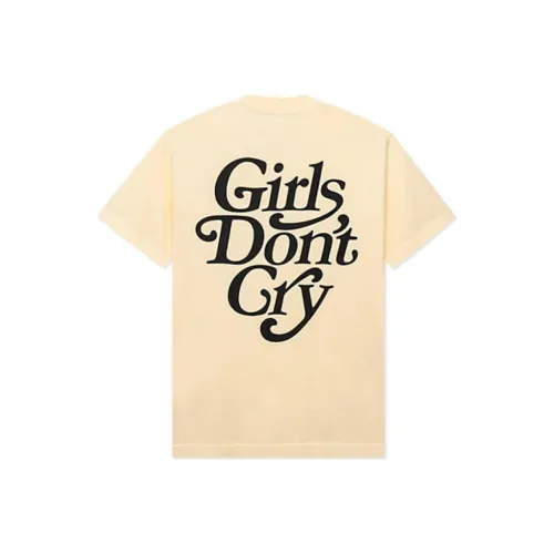 Girls Don't Cry Кремово-белая Унисекс Футболка