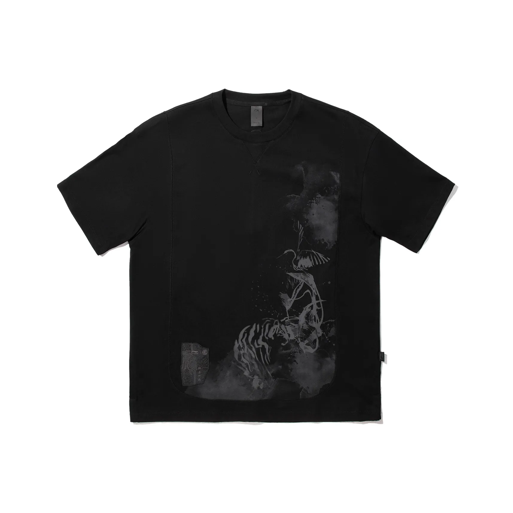 LINING x CHENGLONG LIANMINGKUAN Рубашка Мужская Черная