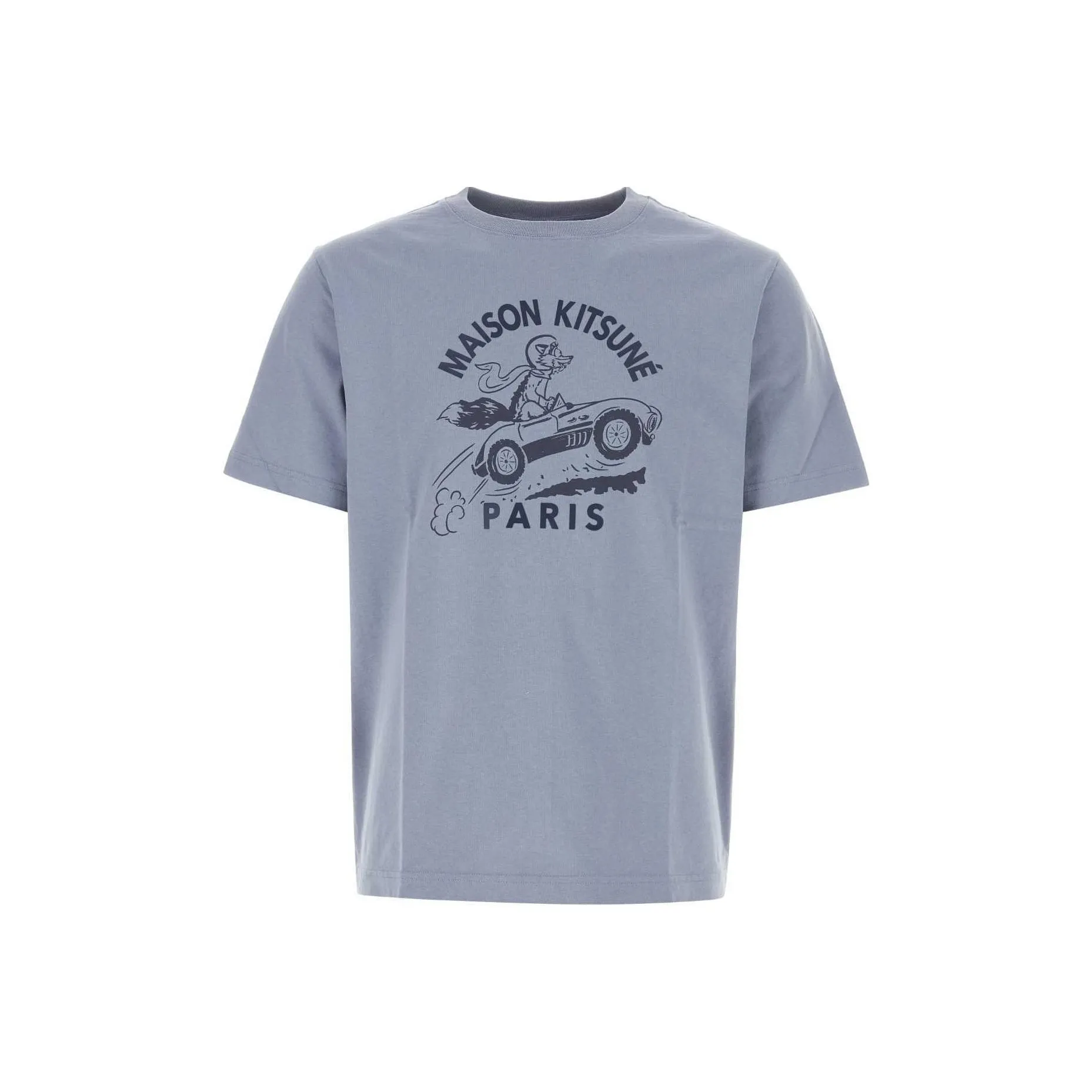 Maison Kitsune Racing Fox Cotton T shirt
