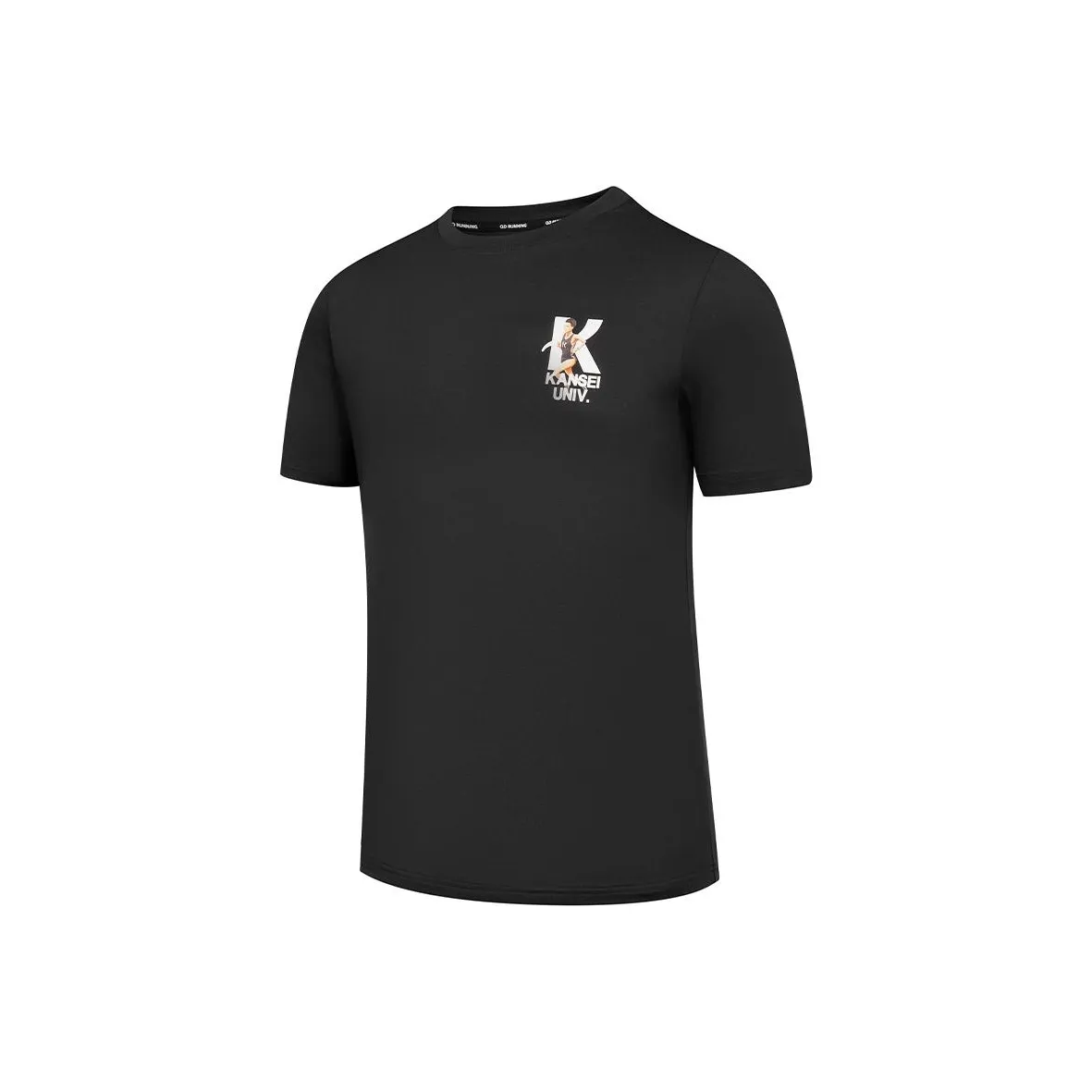 QIAODAN x Strong Air Blowing T Рубашка Мужская Черная