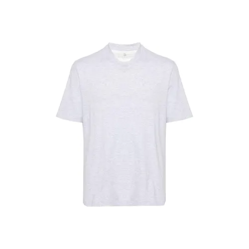 Brunello Cucinelli Серые Мужские Рубашки