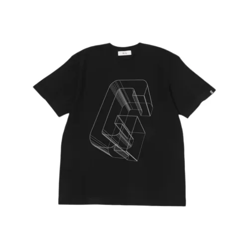 Fragment Design Gundam Коллаборация Черная Унисекс Футболка