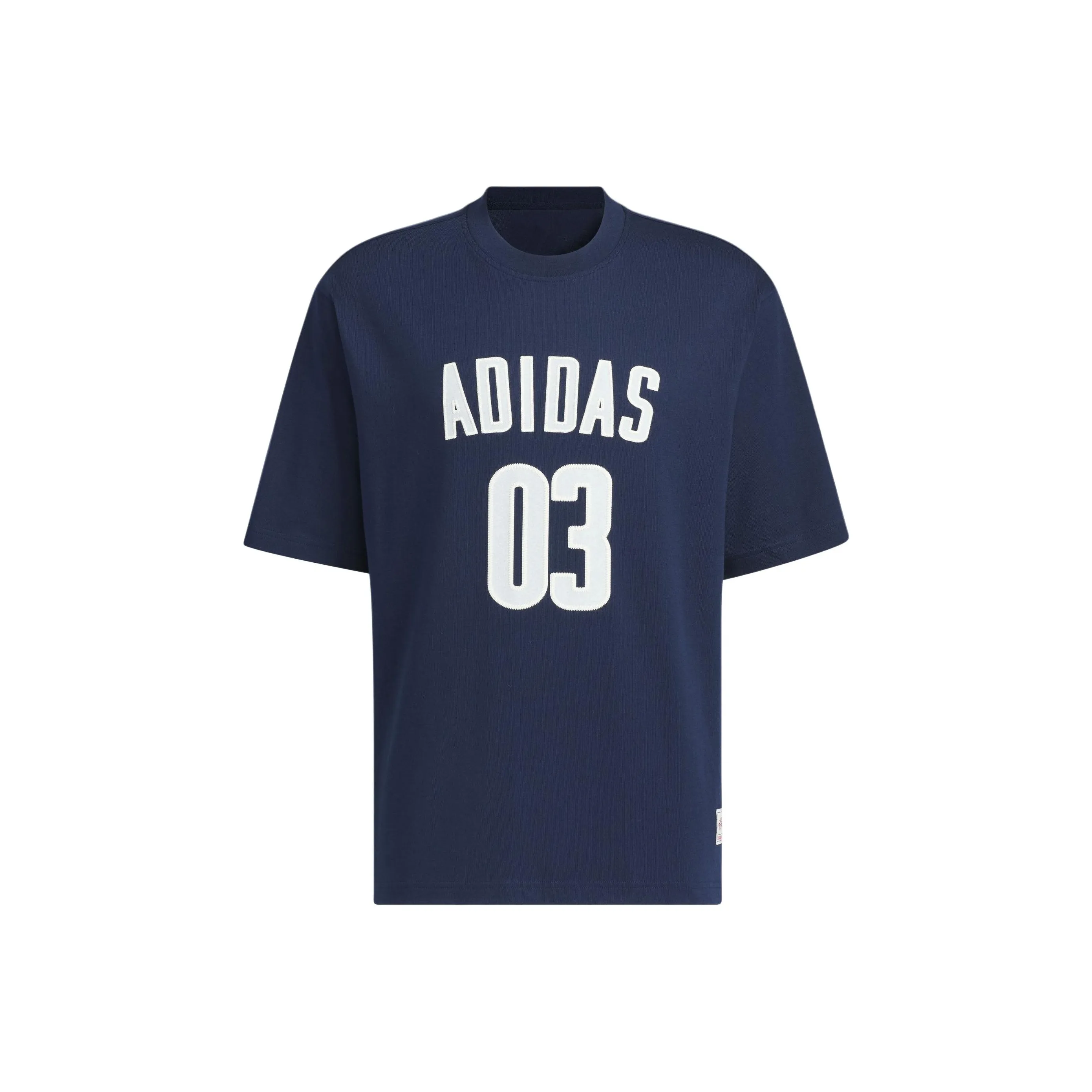 Adidas T Shirts Men's Navy