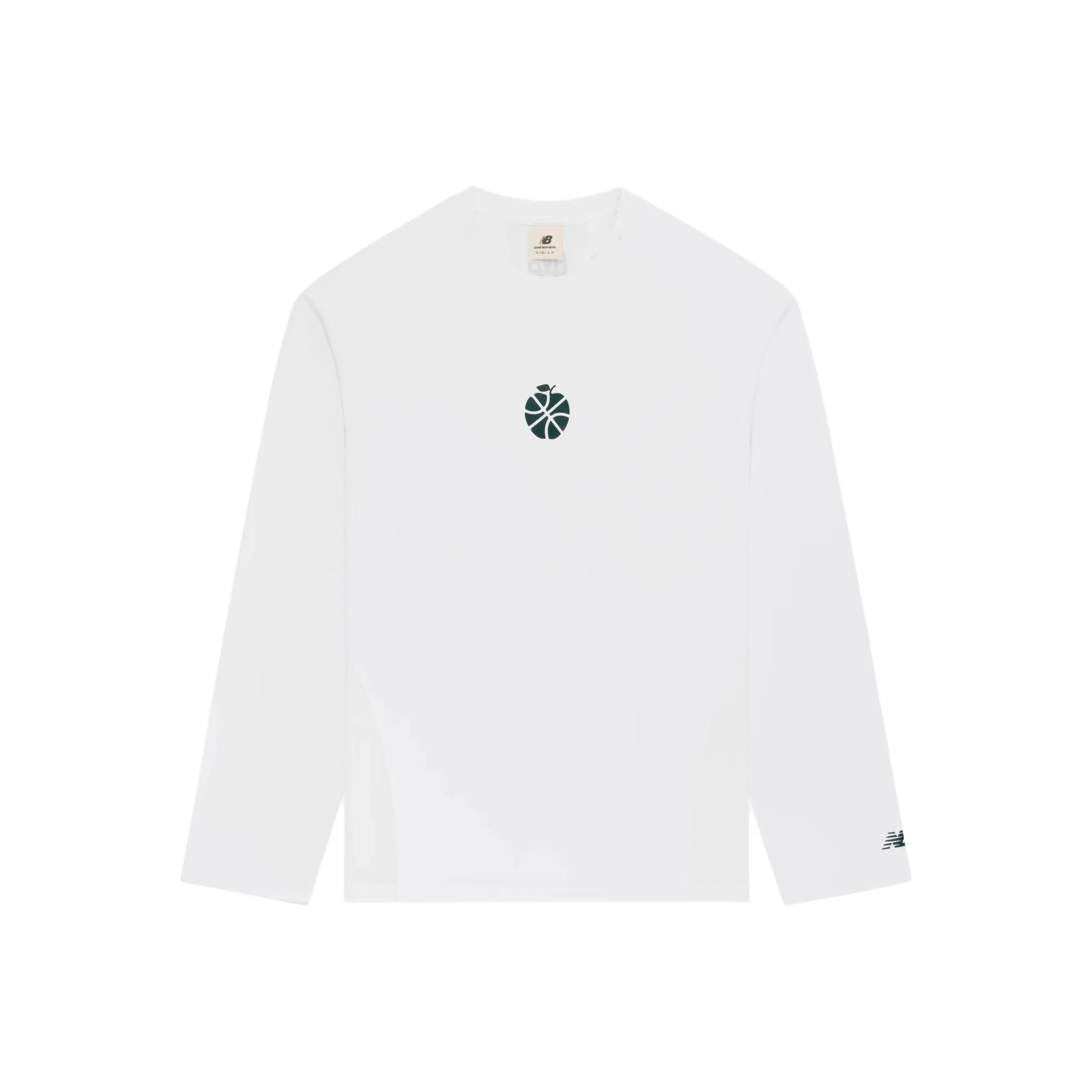 Aime Leon Dore New Balance Collaboration Белый Унисекс T-рубашки