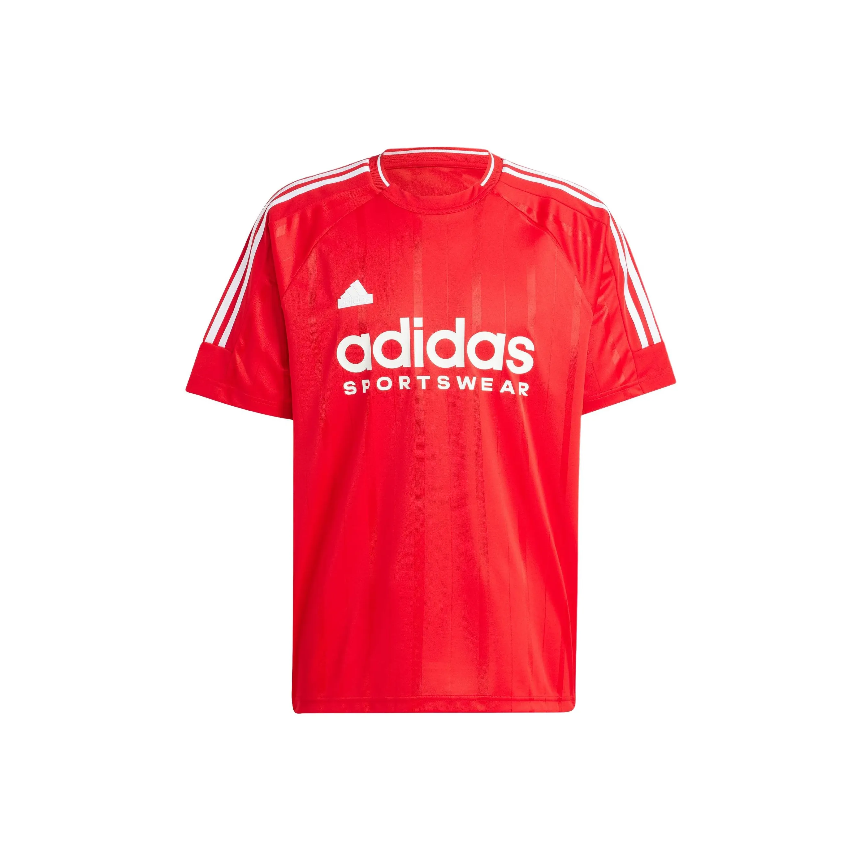 Adidas Sportlife T Shirt Men's Light Scarlet/White