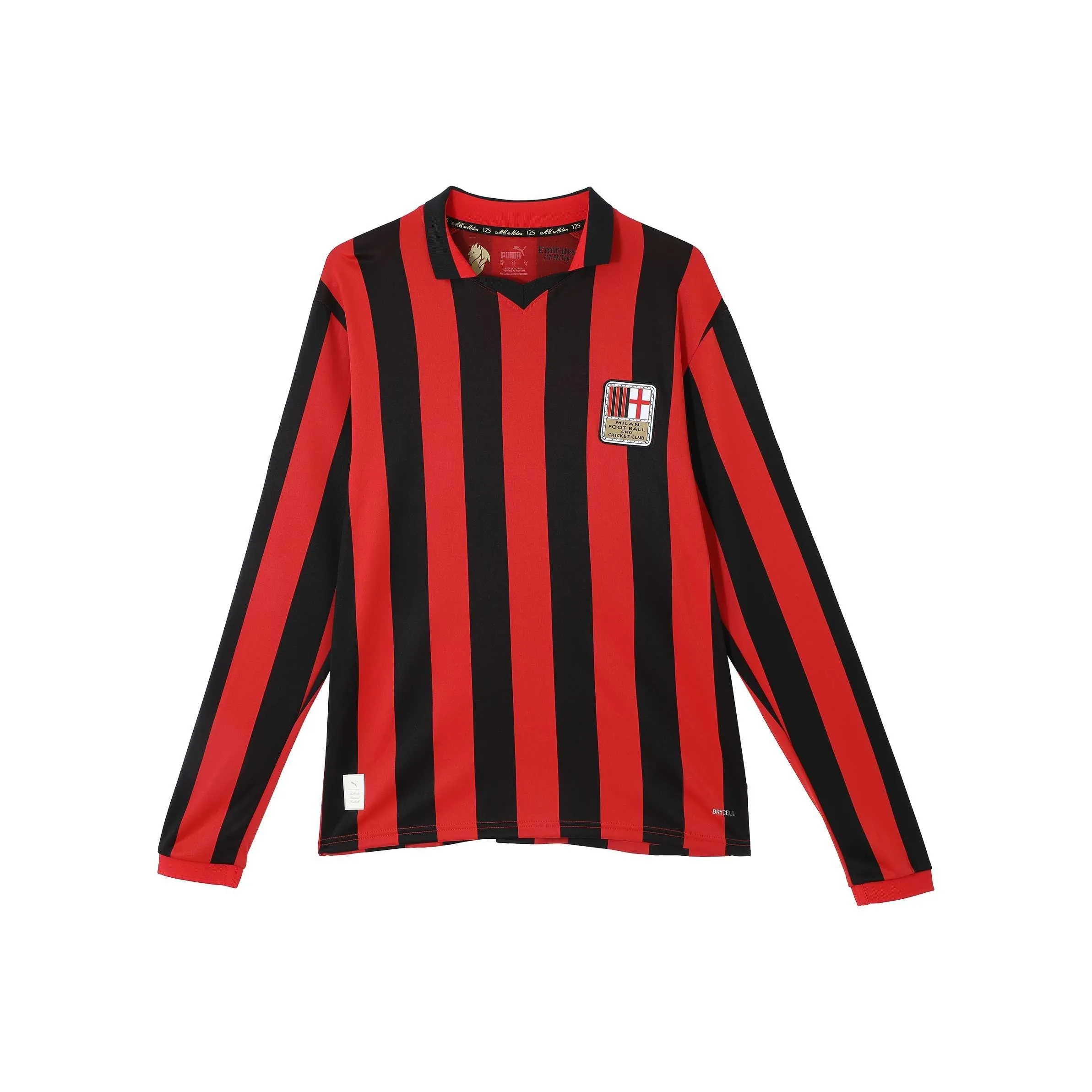 PUMA T-Shirt AC Бежевый Синий 125 Anniversary Commemorative Edition Мужской Черный Красный