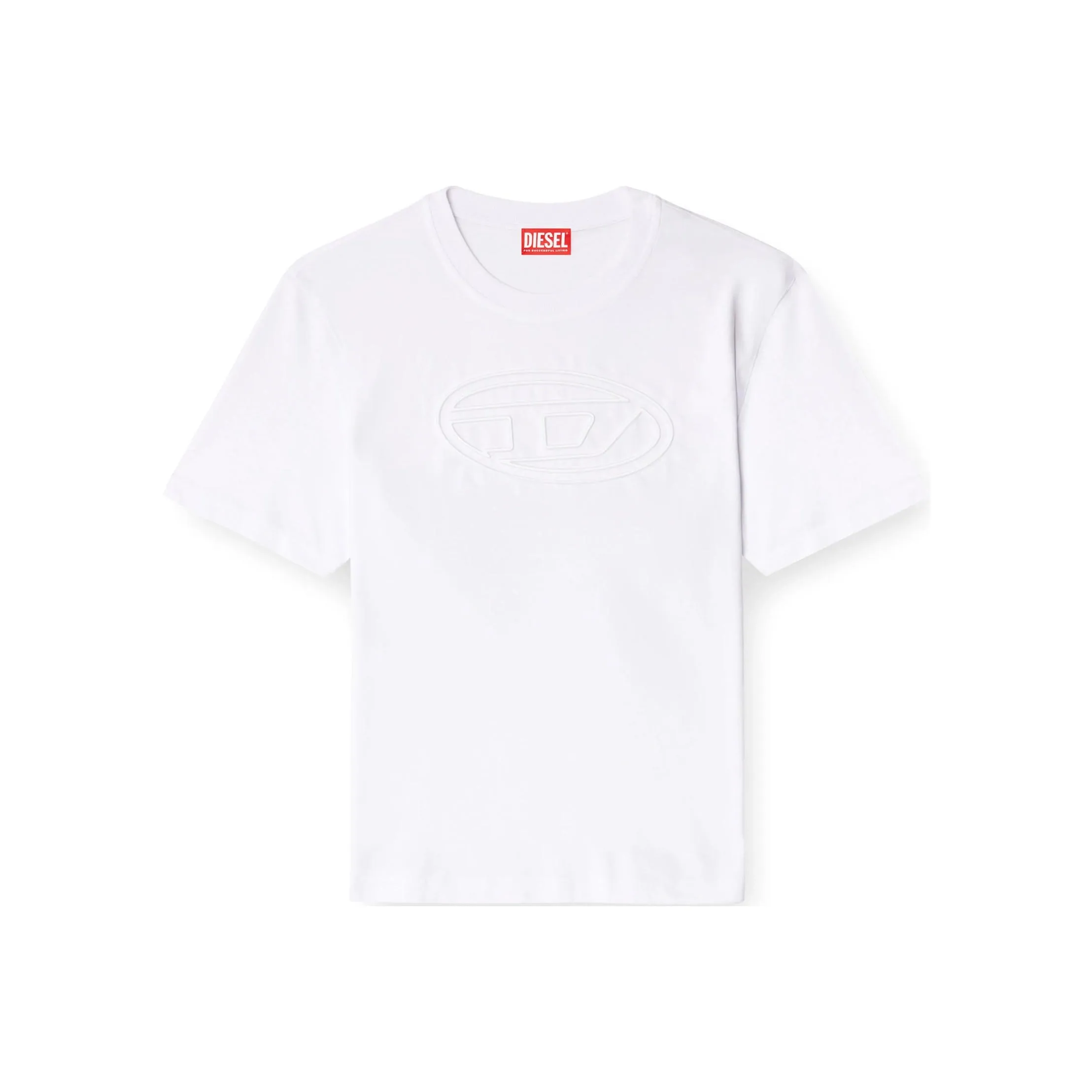 DIESEL T Adjust Bigoval Embossed Oval D T Shirt
