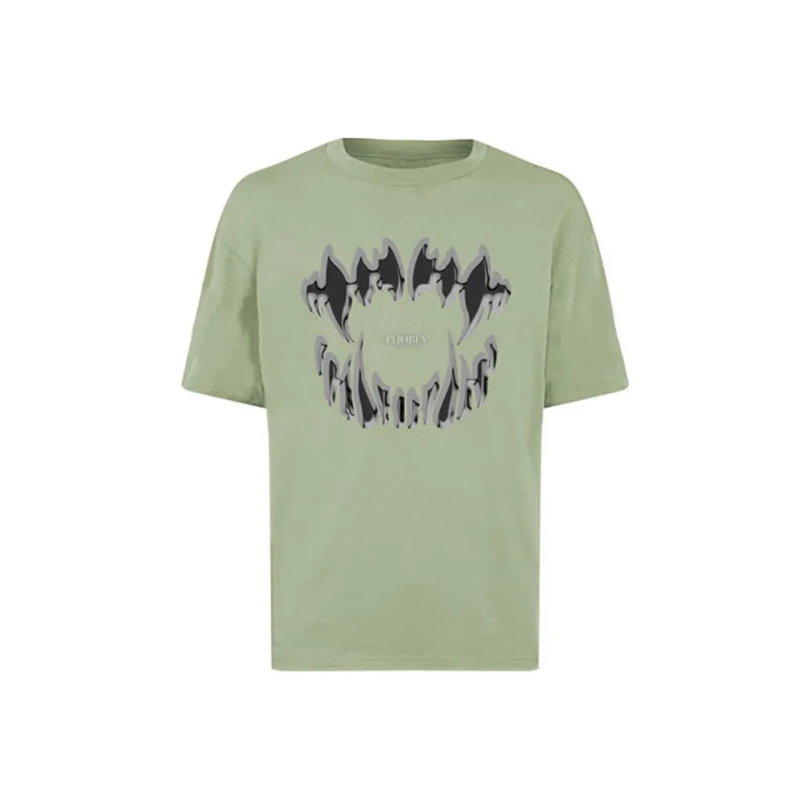 PHOBIA ARCHIVE T Рубашка Мужская Зеленая