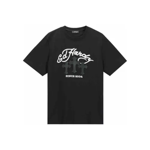 Ed Hardy Черная Мужская Рубашка