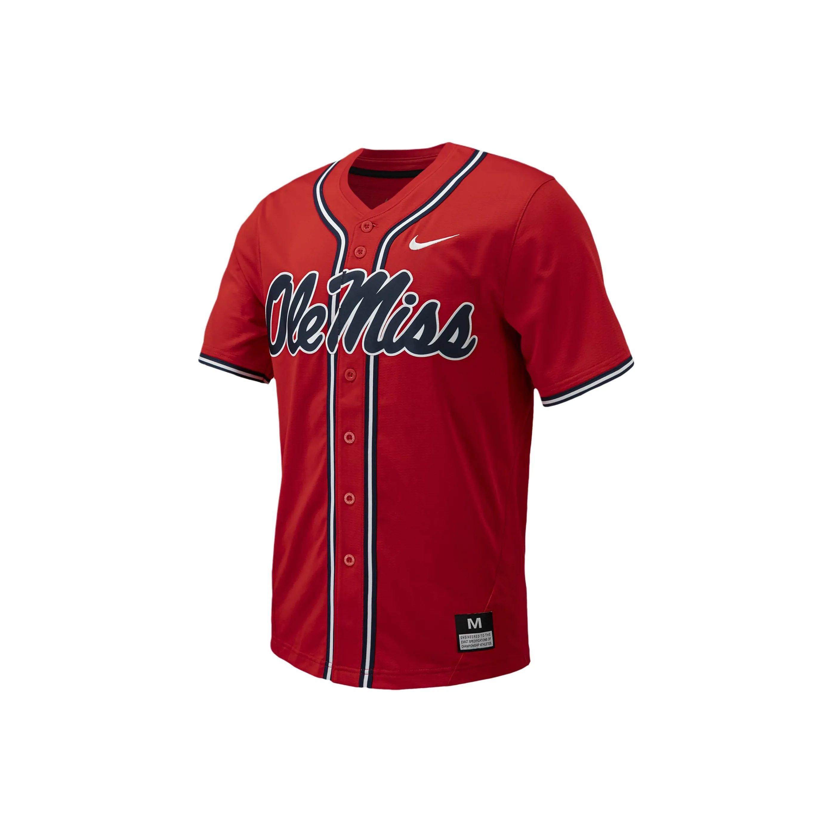 Nike Ole Miss Men's Nike College Replica Baseball Jersey