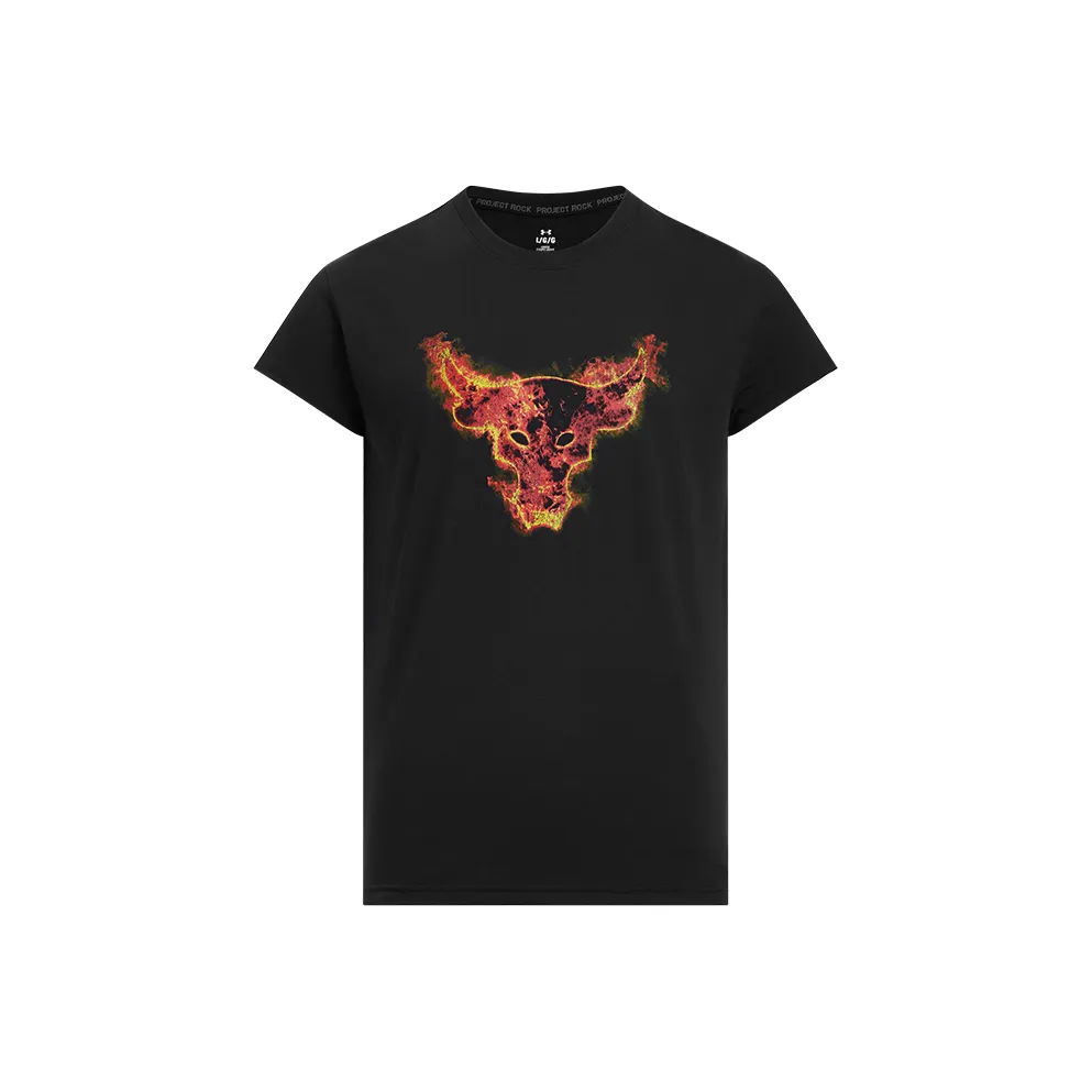 Under Armour Strongson Collection Project Rock T Shirt Men's Black