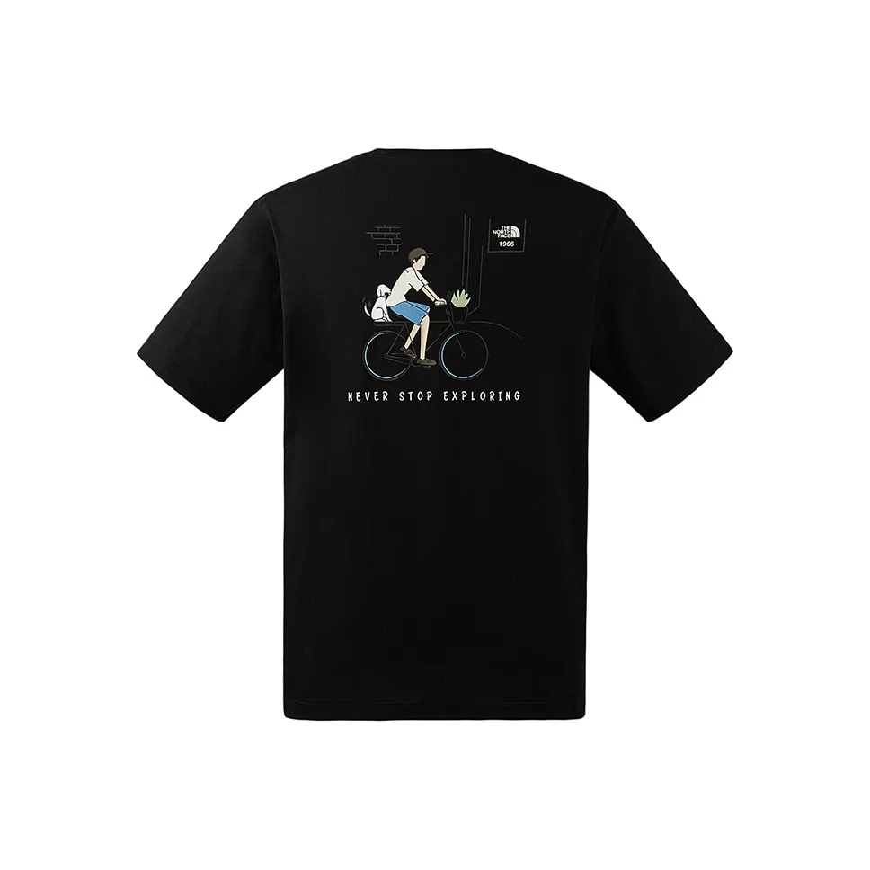 THE NORTH FACE T Shirt Unisex Cosmic Black