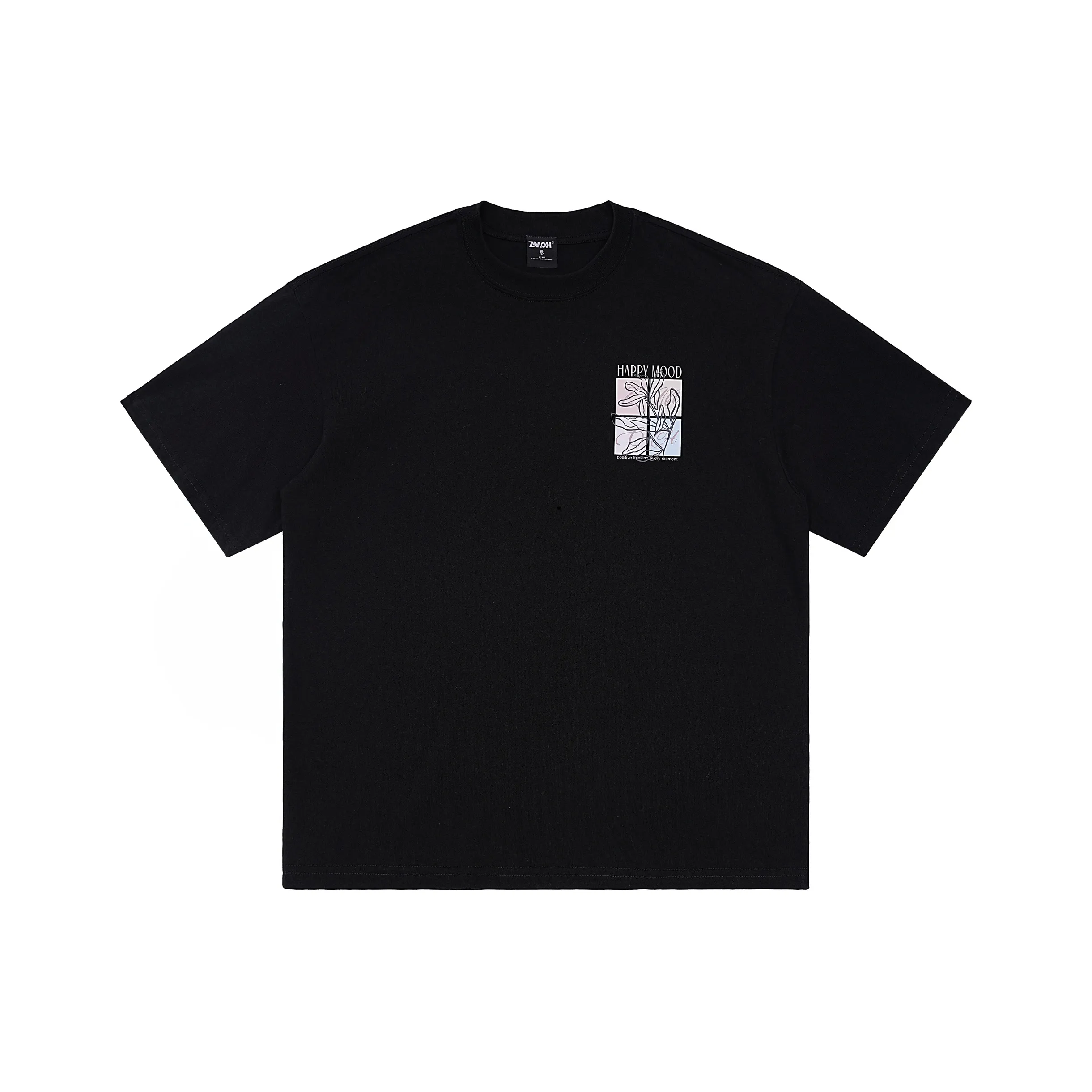 ZMOH Short Sleeved T Shirt Unisex Couple's