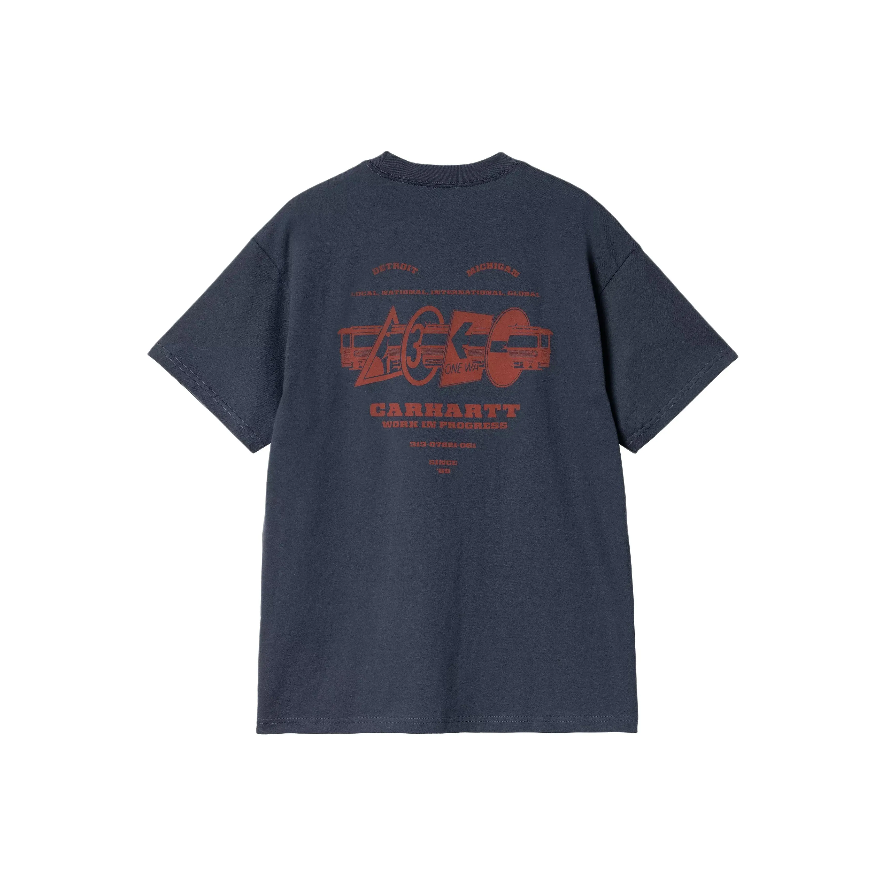 Carhartt WIP FW24 S/S Runaway T Shirt T Shirt Unisex Blue