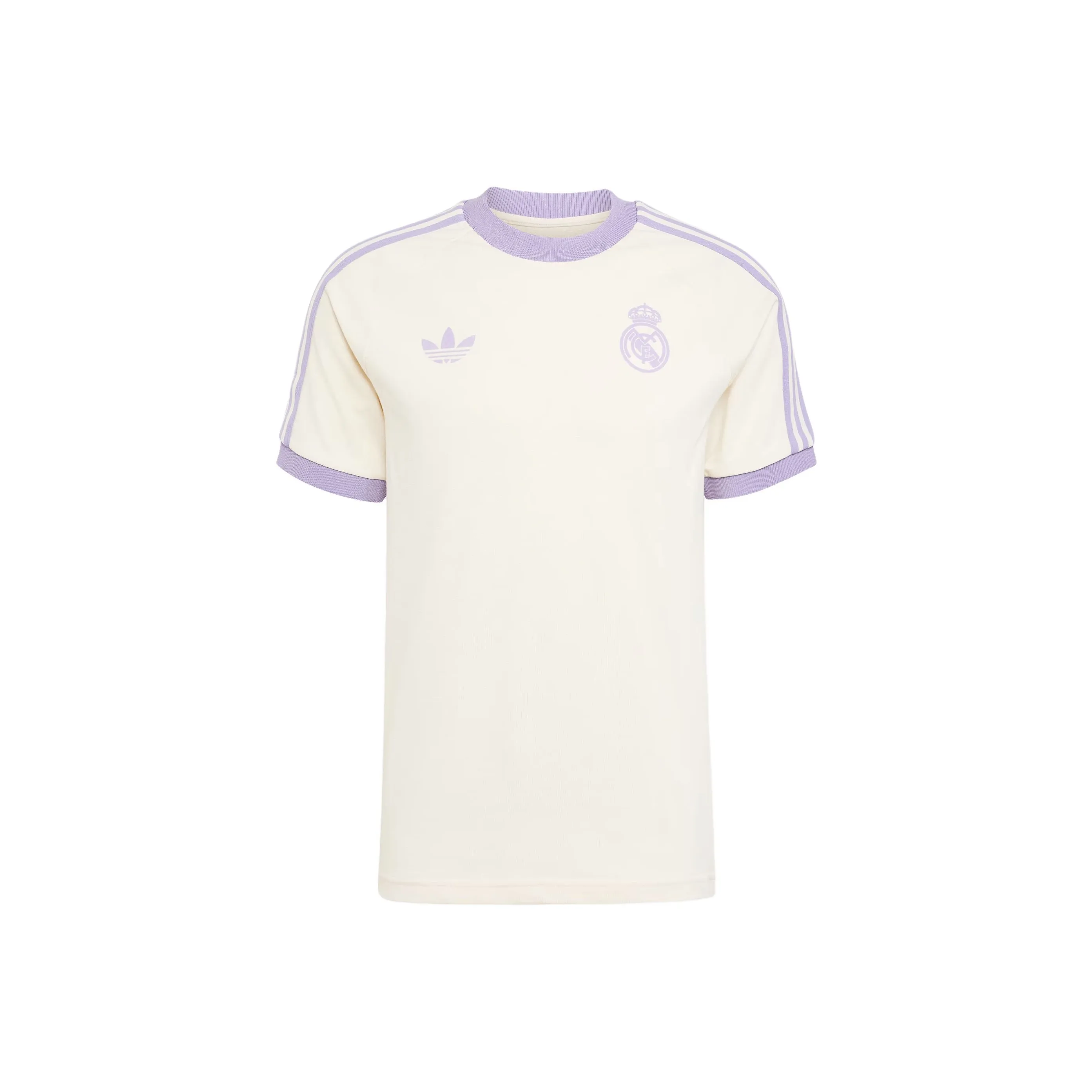 Adidas Originals Free Shipping With AdiClub Real Madrid Adicolor Classics 3 Stripes Tee
