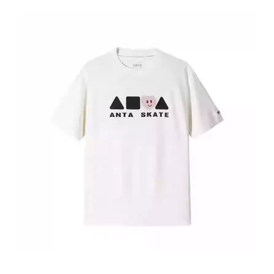 ANTA Sports Lifestyle Collection Lifestyle Collection T-Shirt Унисекс Папирус Белый