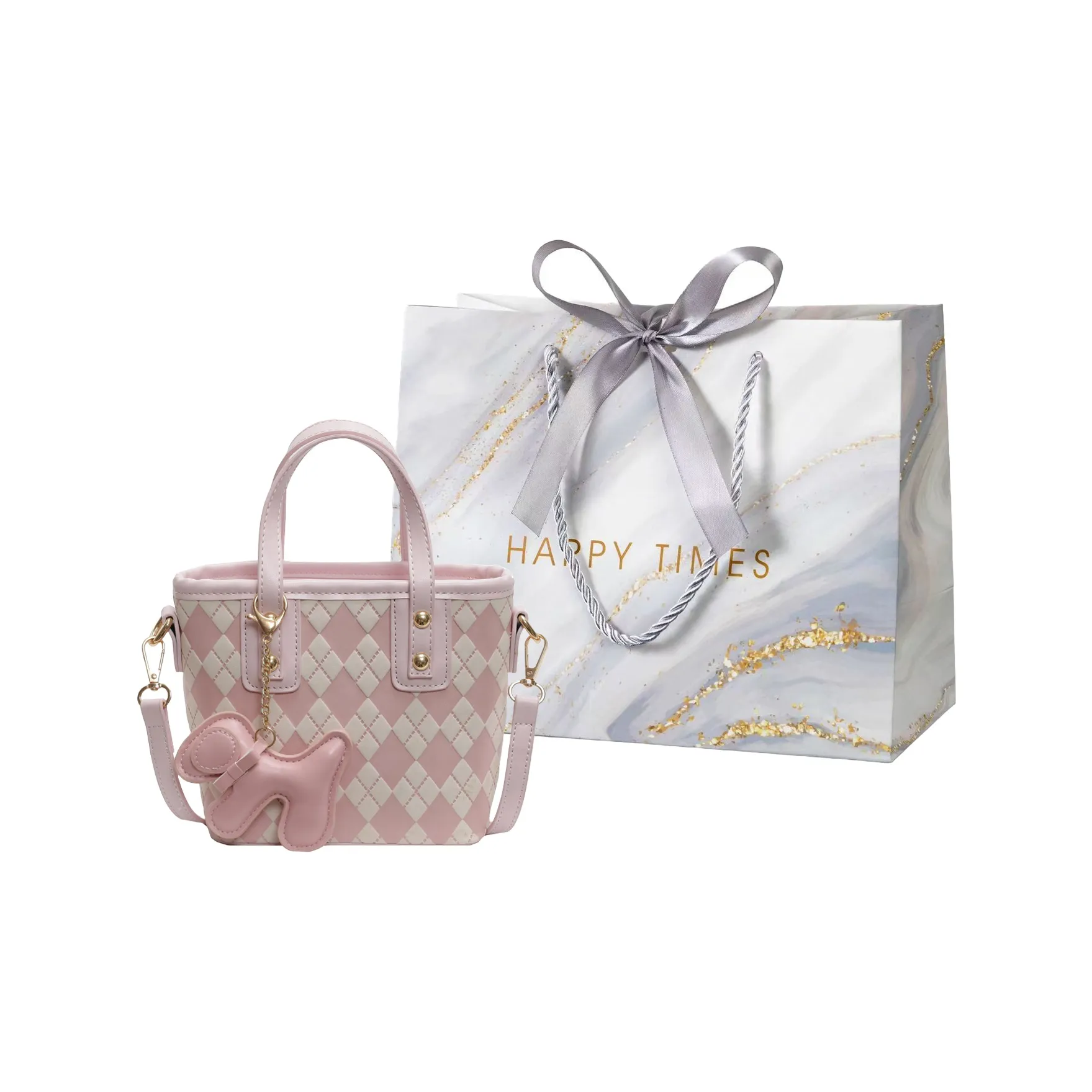 Miss Angel ПУ (полиуретан) Сумка Сумка через плечо Сумка через плечо Стандартная Женская Розовая Черная Экрю Коричневая